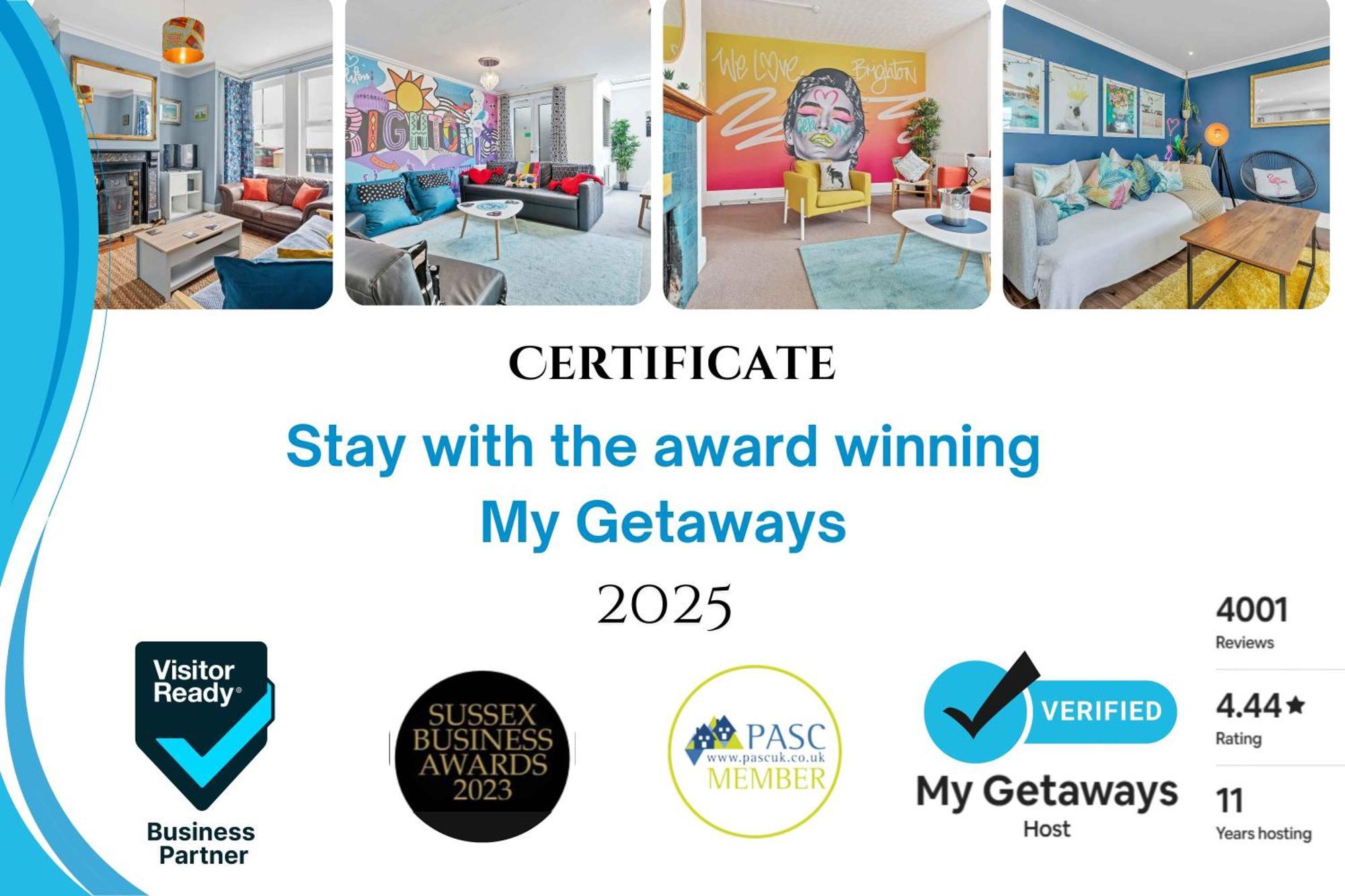 The Townhouse By My Getaways Free Parking Holiday home Brighton
